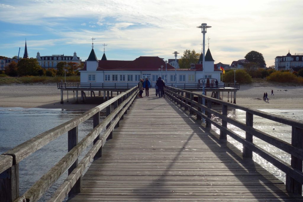 Seebrücke Ahlbeck auf Usedom